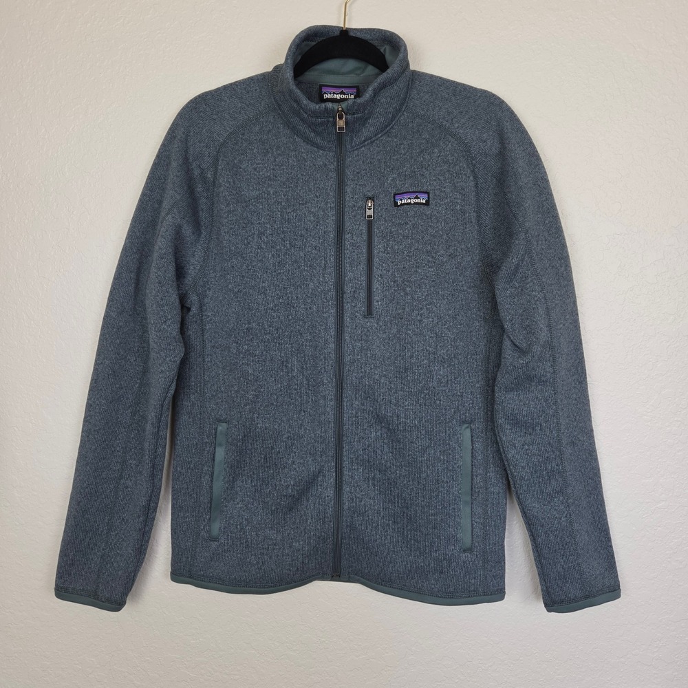 Patagonia Men's Better Sweater Full Zip Jacket Small Nouveau Green Gorpcore